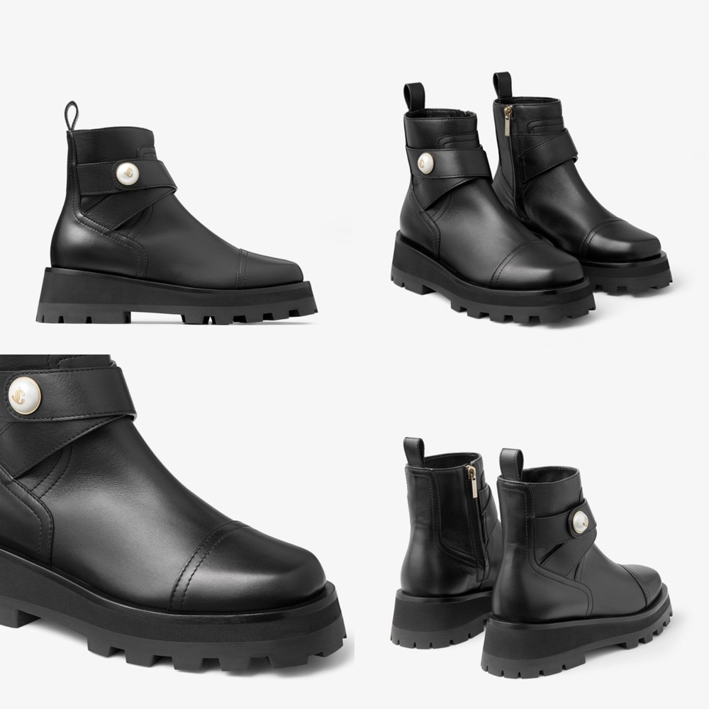 Like new JIMMY CHOO Meena leather ankle boots $1,295